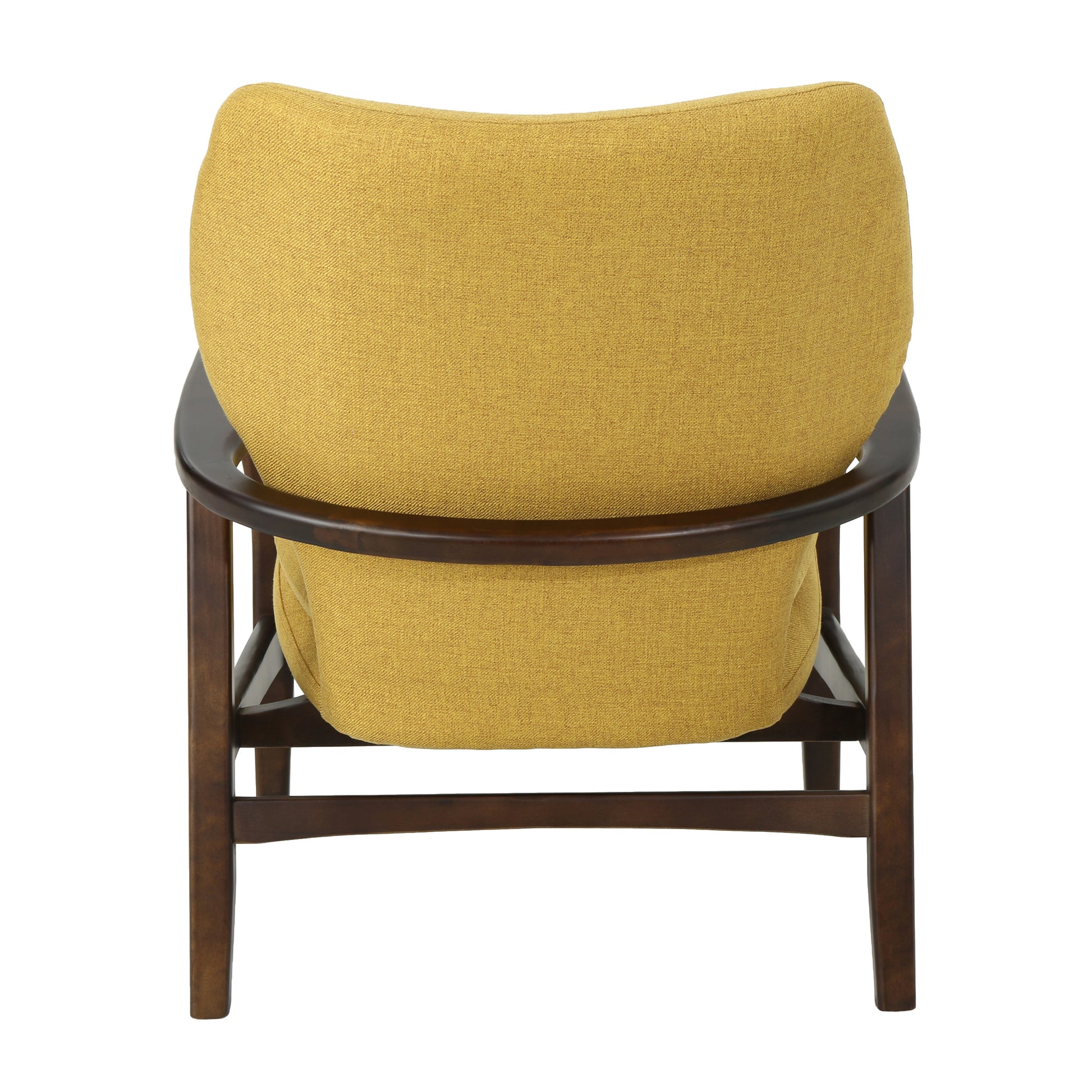 Club Chair Mustard Fabric