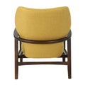 Club Chair Mustard Fabric