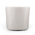 Swivel Chair Wheat Fabric