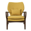 Club Chair Mustard Fabric