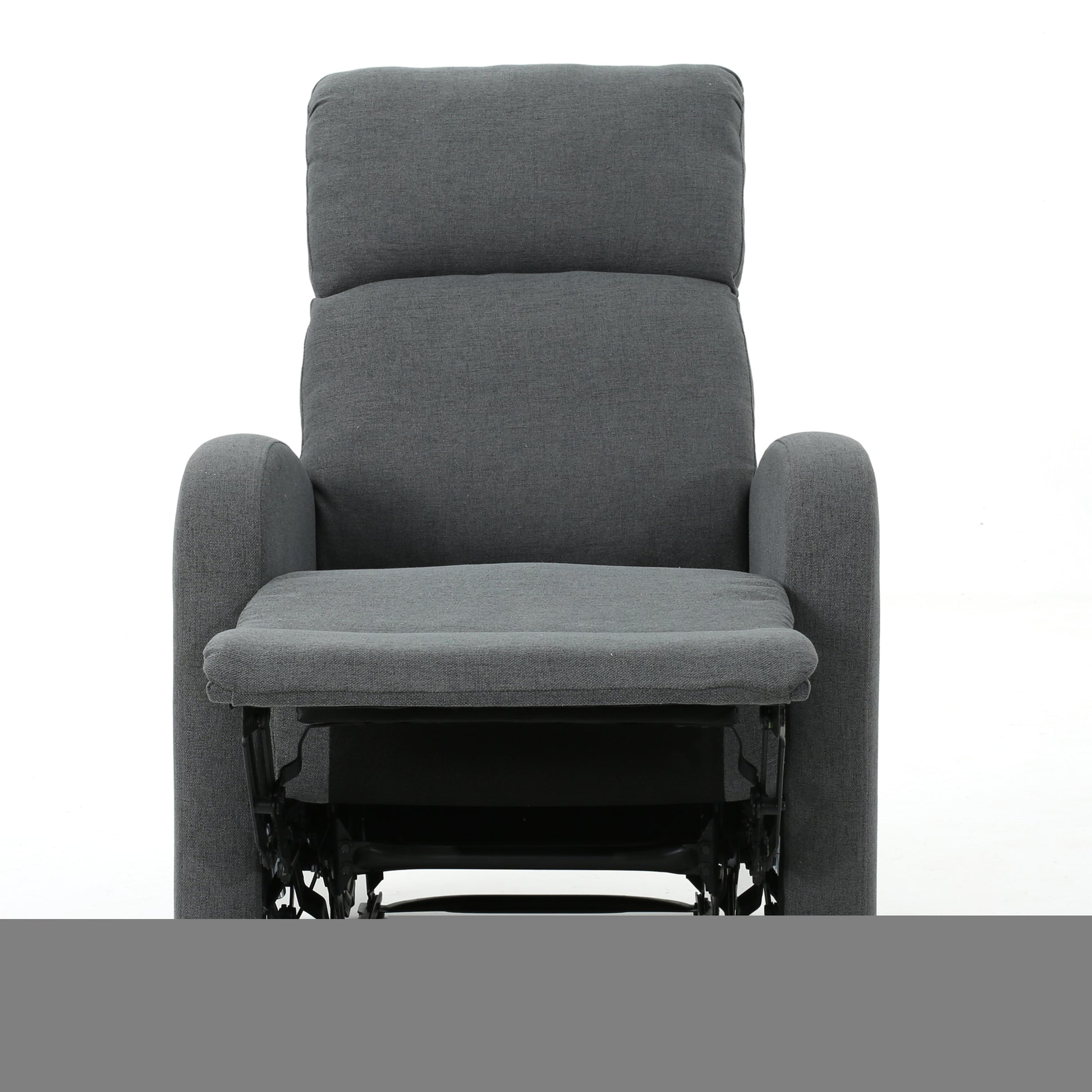 25.5" Wide Manual Standard Recliner Grey Polyester