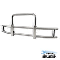 Deer Guard For Freightliner Cascadia 2008 2017 With Brackets Stainless Steel Chrome Stainless Steel