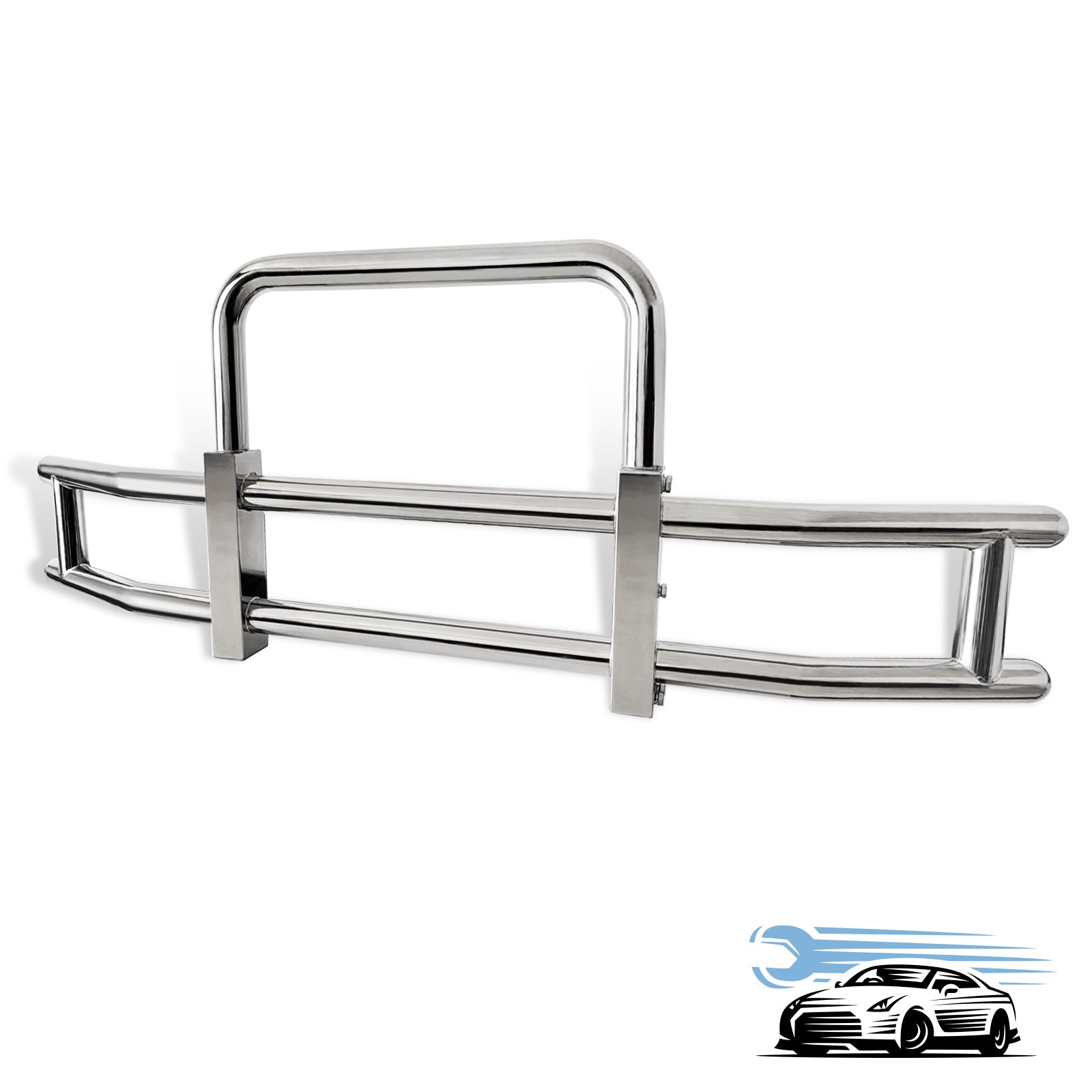 Deer Guard For Freightliner Cascadia 2008 2017 With Brackets Stainless Steel Chrome Stainless Steel