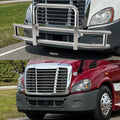 Deer Guard For Freightliner Cascadia 2008 2017 With Brackets Stainless Steel Chrome Stainless Steel