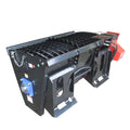 280Lt Volume Skid Steer Attachments Concrete Mixer Bucket Black Steel