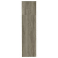 Grey Driftwood Convertable Bookcase 6 Grey Gray Standard Office Open Back Wood Transitional Wood