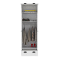 Armoire Dumas, Bedroom, White White Particle Board Particle Board