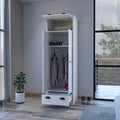 Armoire Dumas, Bedroom, White White Particle Board Particle Board