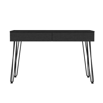 Desk Hinsdale, Office, Black Black Particle Board Particle Board