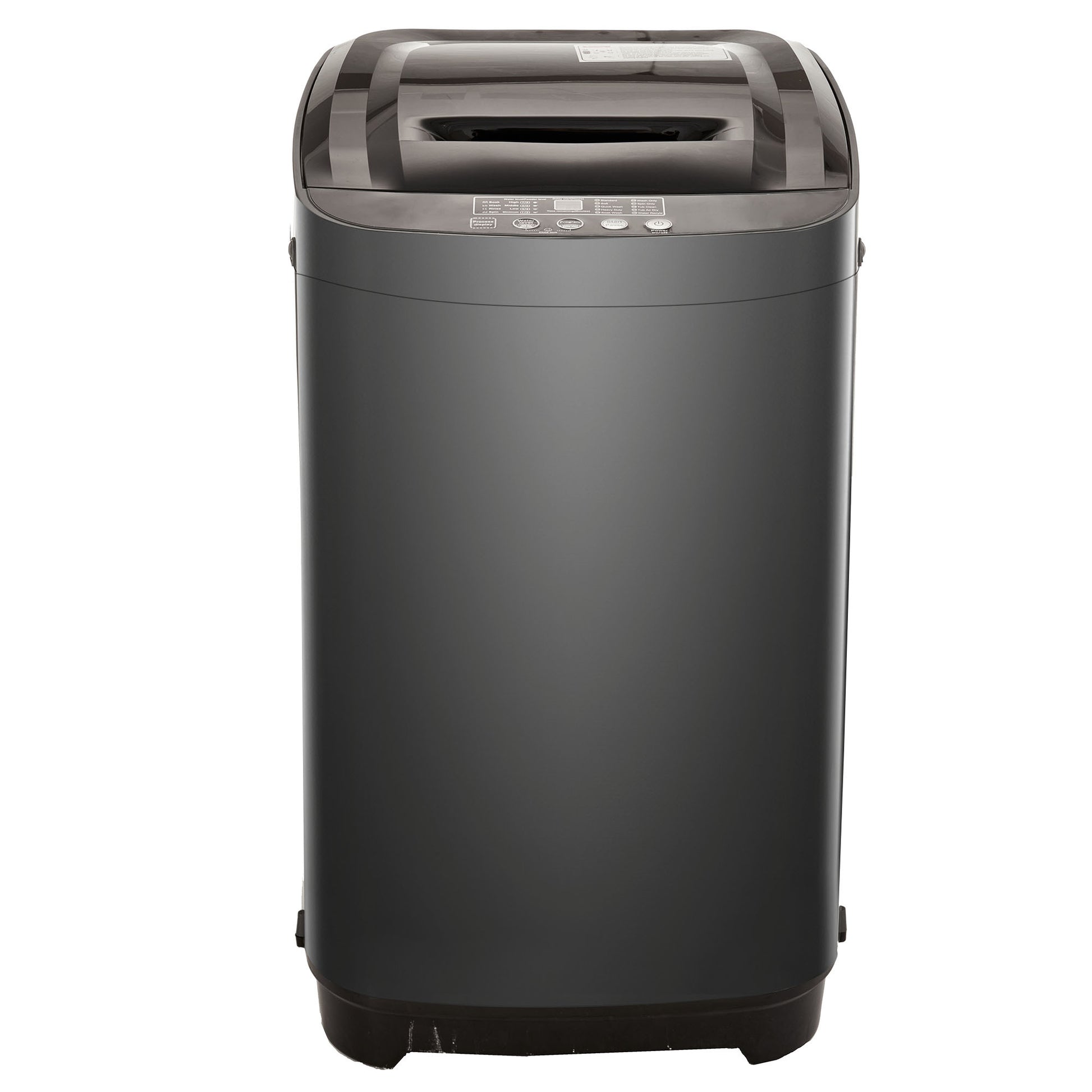 Xqb50 2010Portable Home Automatic Washer, Maximum 2.0 Cu.Ft. Of Laundry, 8 Water Levels 10 Programs For Apartments, College Dorms, Rvs, Camping And Other Places Where Space Is Limited Antique Grey White Stainless Steel
