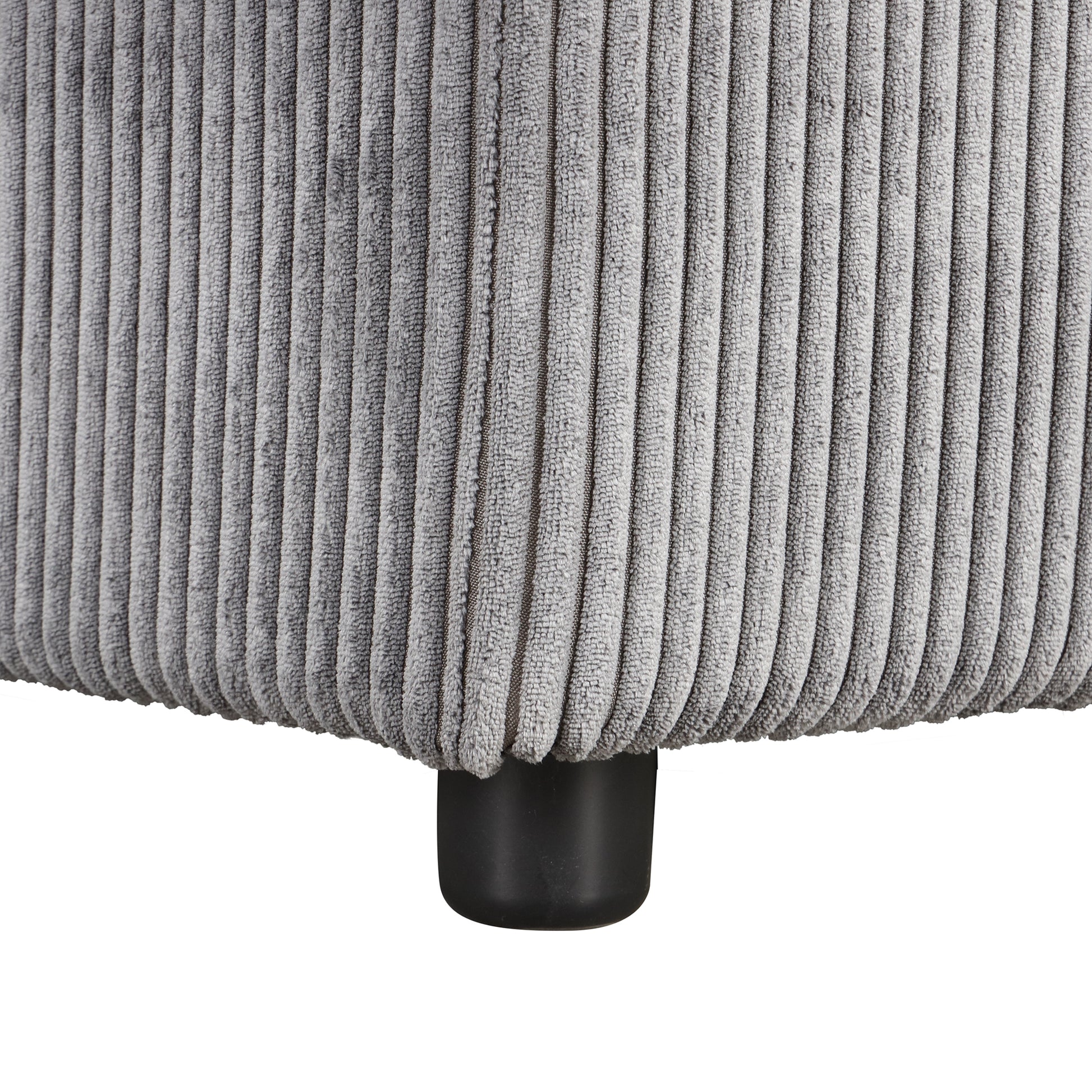 Upholstery Sleeper Sectional Sofa With Storage Bags And 2 Cup Holders On Arms Gray Wood Cushion Back Square Arms Polyester 3 Seat