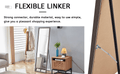Third Generation Packaging Upgrade, Thickened Frame, Gray Wood Grain Solid Wood Frame Full Length Mirror, Dressing Mirror, Bedroom Entrance, Decorative Mirror, Floor Standing Mirror. 57.9