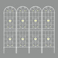 4 Pack Metal Garden Trellis 86.7