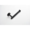 3 Piece Bathroom Hardware Set Matte Black Stainless Steel