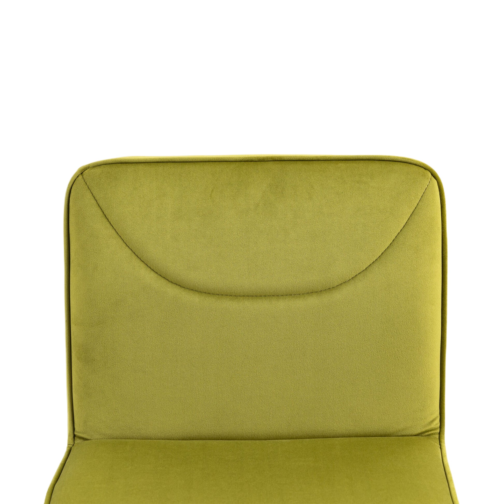 Coolmore Bar Stools With Back And Footrest Counter Height Dining Chairs 2Pc Set,360 Velvet Swivel Bar Stools Set Of 2, Adjustable Counter Height Bar Chairs Olive Velvet Olive Foam Velvet