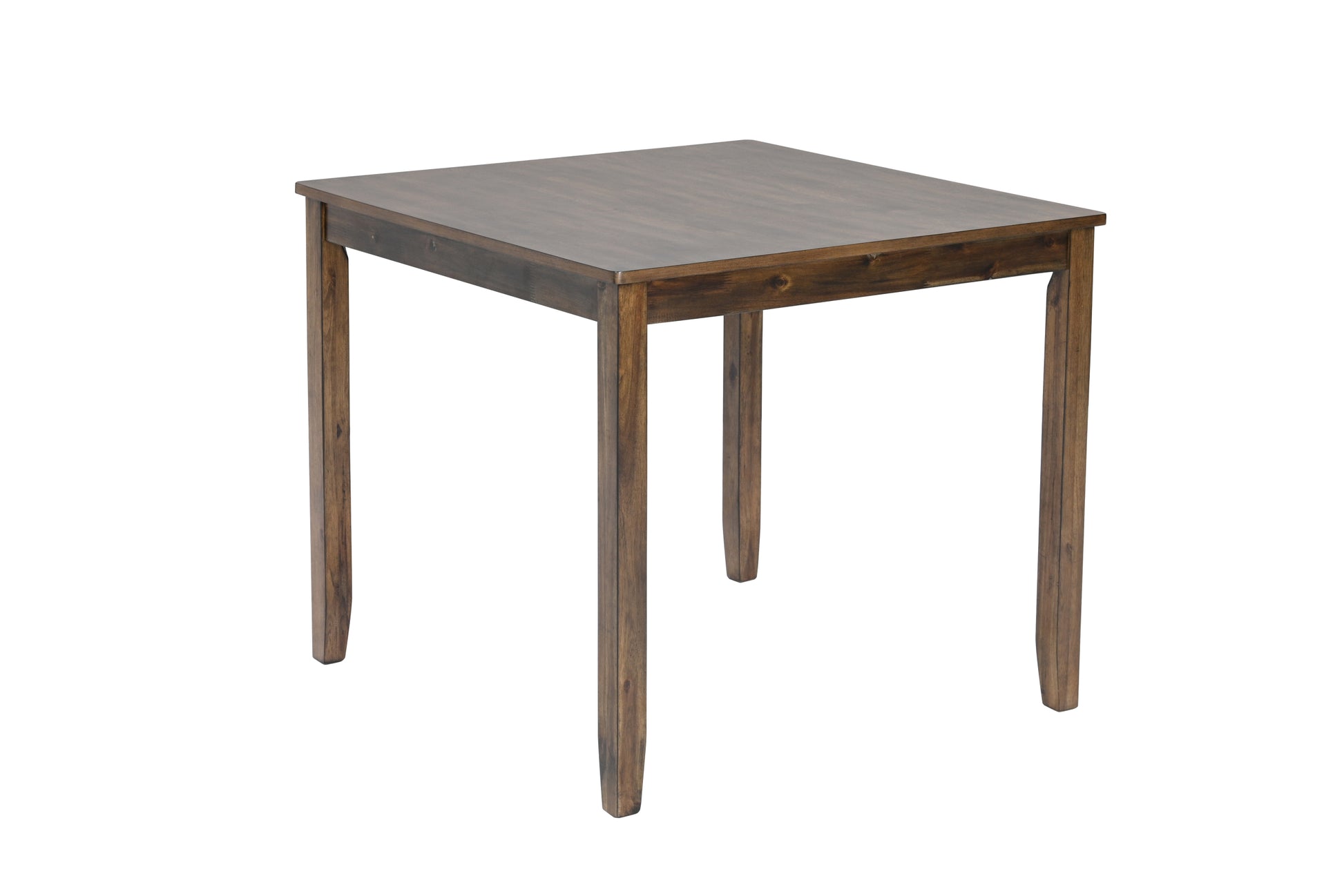 Wooden Dining Square Table, Kitchen Table For Small Space, 4 Person Dining Table, Walnutonly The Table Walnut Seats 4 Gray Dining Room Acacia Square Acacia Wood