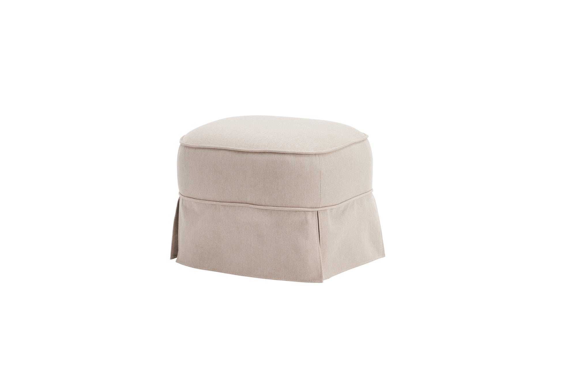 Swivel Barrel Chair With Ottoman, Swivel Accent Chairs Armchair For Living Room, Reading Chairs For Bedroom Comfy, Round Barrel Chairs With Black Metal Base Beige Beige Primary Living Space Modern Linen