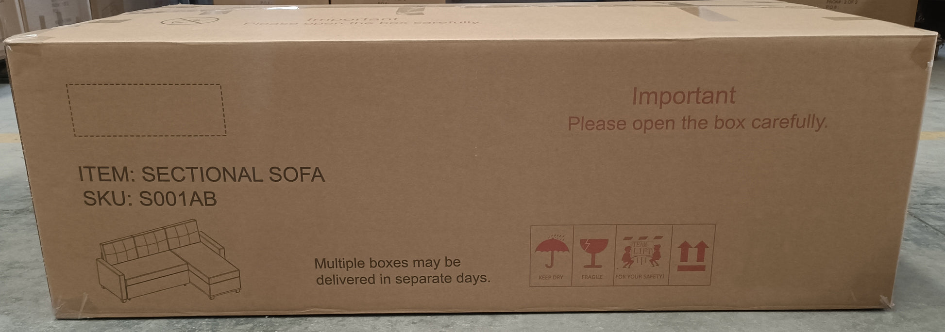 Upholstered Pull Out Sectional Sofa With Storage Chaise, Convertible Corner Couch, Light Grey Light Grey Wood Medium Soft Pillow Back Modern Square Arms Linen 3 Seat