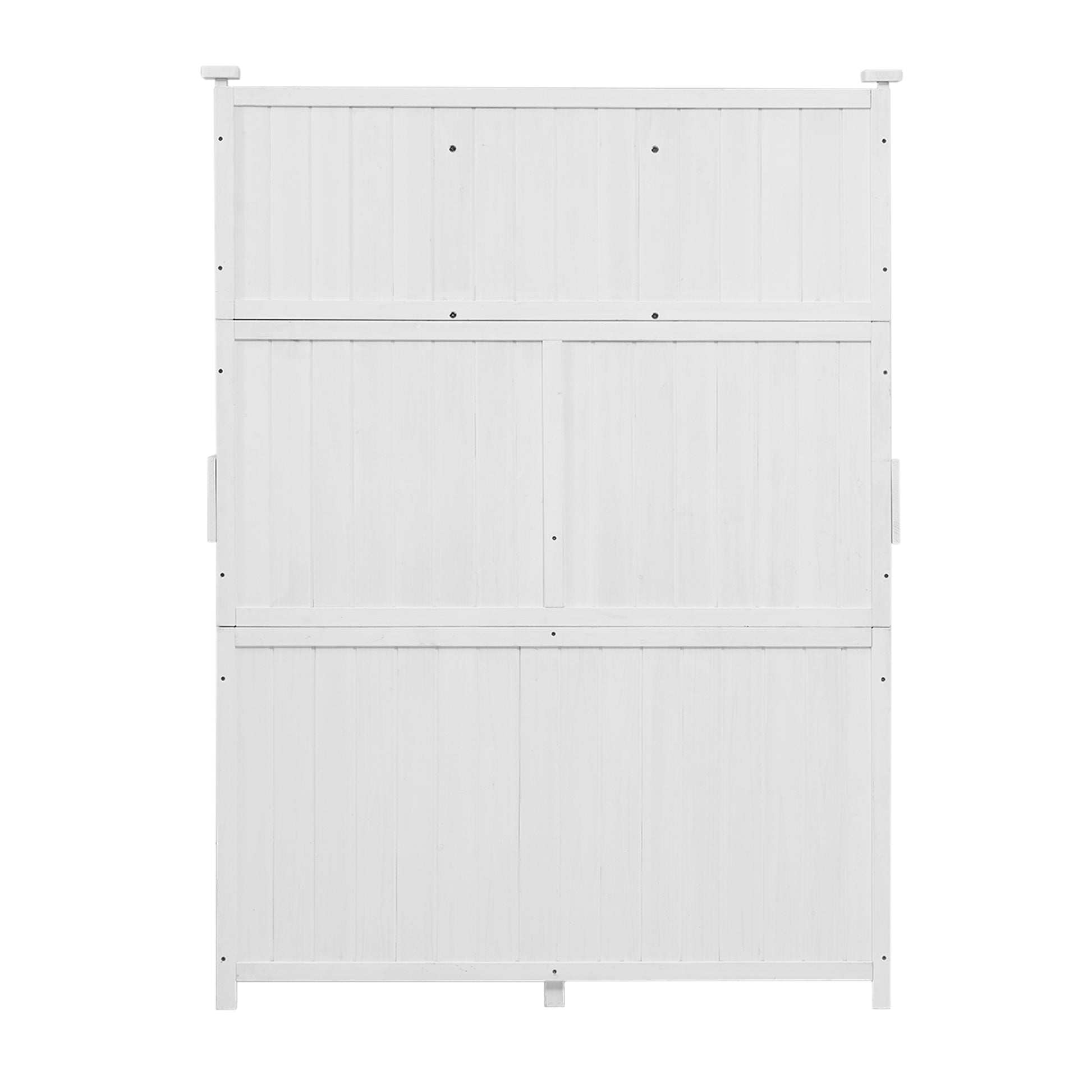 65Inch Garden Potting Bench Table, Fir Wood Workstation With Storage Shelf, Drawer And Cabinet, White White Water Resistant Frame Garden & Outdoor Rustic Wood