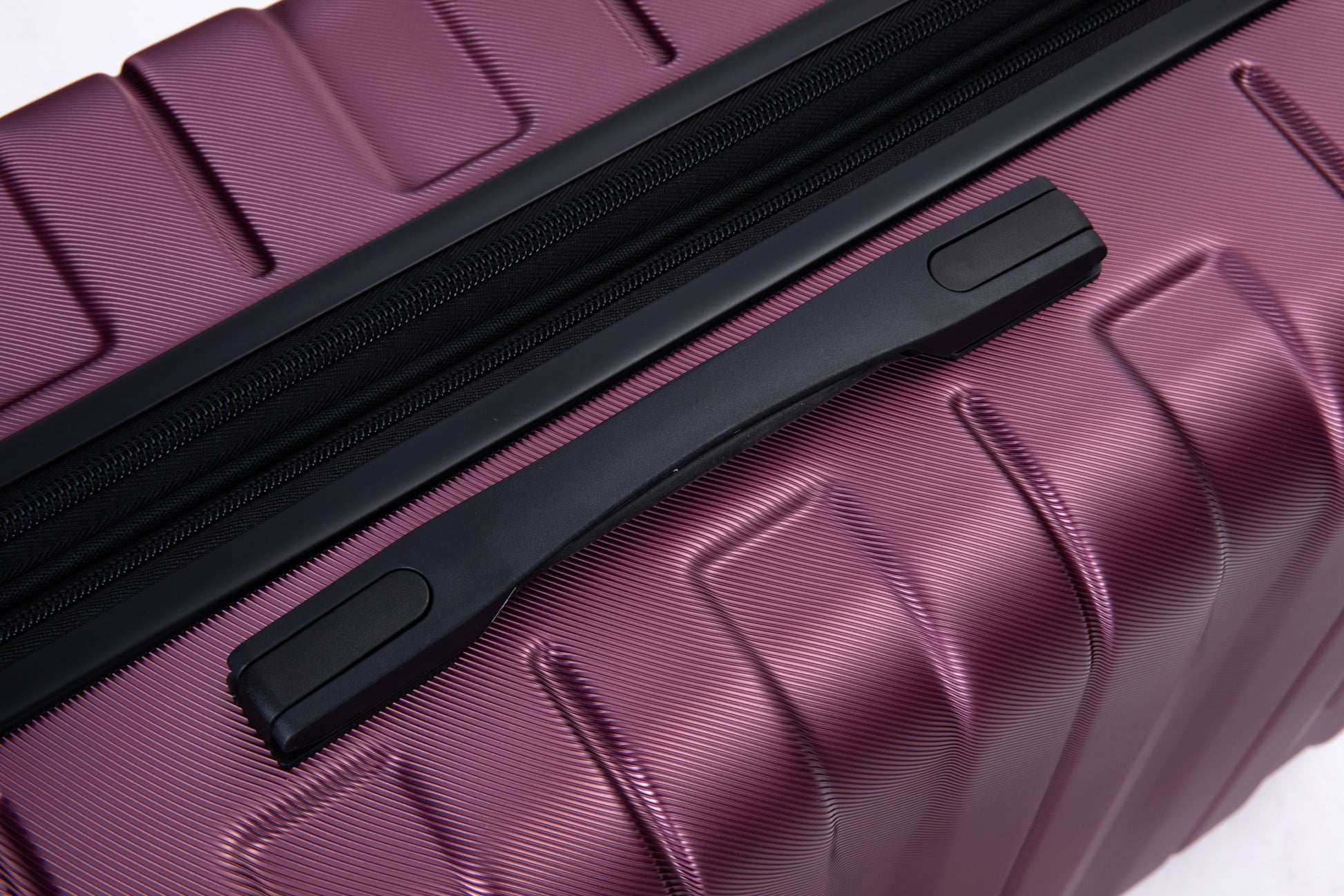 Luggage Set Of 5 Pieces, Expandable Hard Pc Luggage Set With Tsa Lock For Rotating Wheels, Lightweight Rolling Luggage For Men And Women,Wine Red. Wine Red Pc