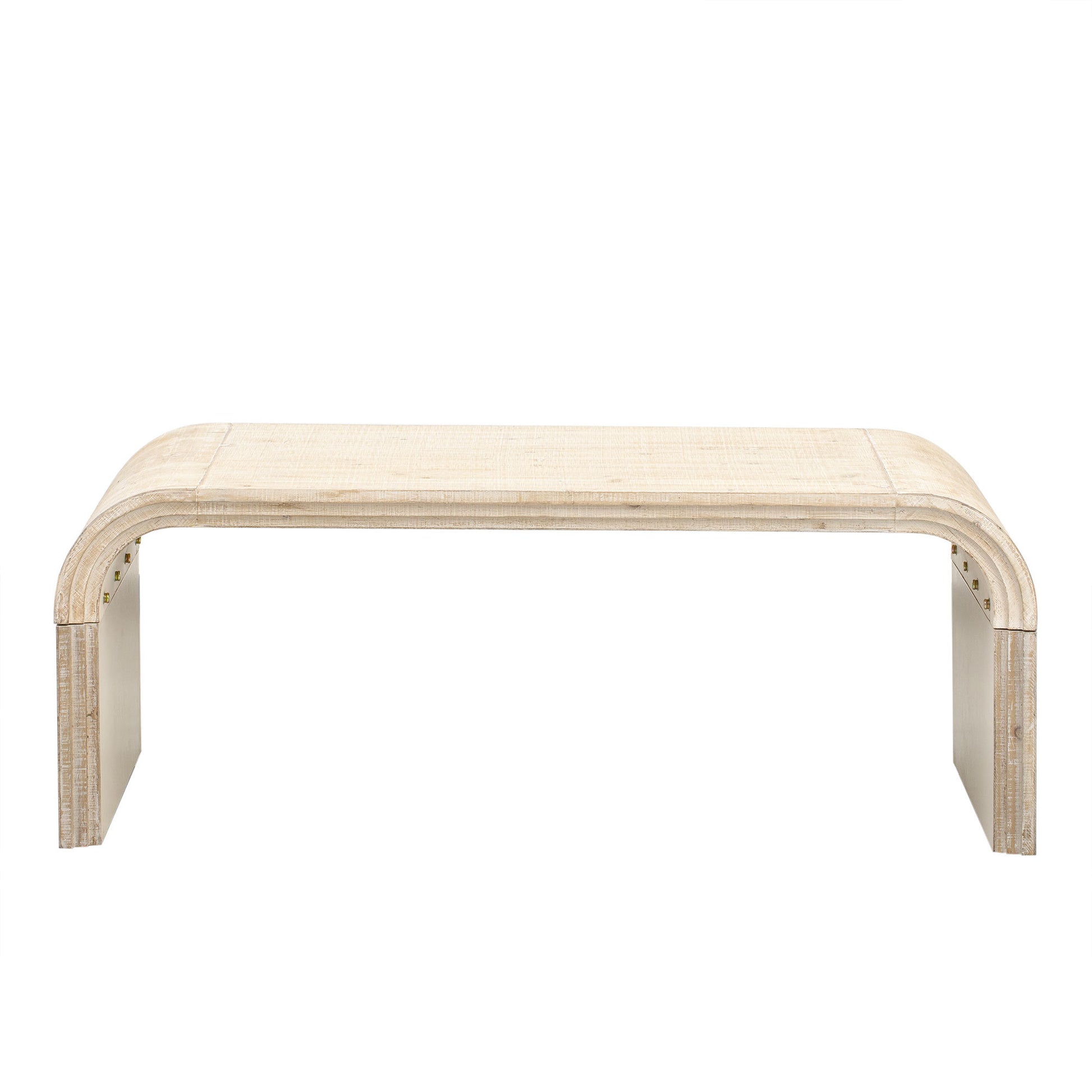 Unique Retro Sectional Three Piece Set Containing Sideboard, Console Table And Coffee Table, Suitable For Dining Room, Living Room And Entrance Natural Wood Wash Natural Wood Wash Mdf