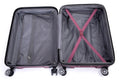 Luggage Set Of 5 Pieces, Expandable Hard Pc Luggage Set With Tsa Lock For Rotating Wheels, Lightweight Rolling Luggage For Men And Women,Wine Red. Wine Red Pc