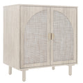 2 Door Cabinet, Suitable For Bedroom, Living Room, Study Natural Mdf