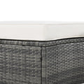 Outdoor Patio Furniture Luxury Circular Outdoor Sofa Set Rattan Wicker Sectional Sofa Lounge Set With Tempered Glass Coffee Table, 6 Pillows,Beige Yes Beige Water Resistant Frame Water Resistant Cushion Garden & Outdoor Sectional Seating Groups Foam