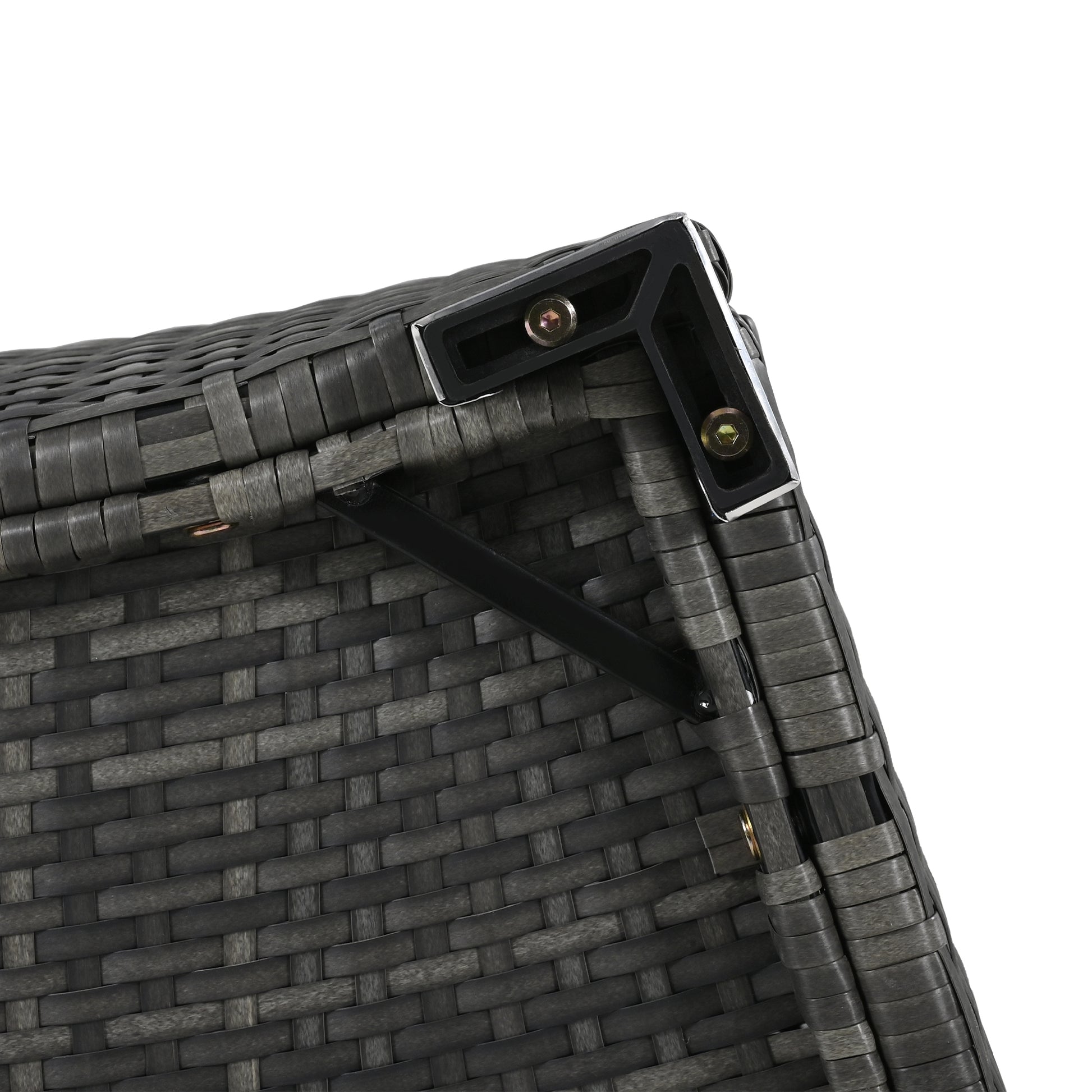 Outdoor Patio Furniture Luxury Circular Outdoor Sofa Set Rattan Wicker Sectional Sofa Lounge Set With Tempered Glass Coffee Table, 6 Pillows, Grey Yes Grey Water Resistant Frame Water Resistant Cushion Garden & Outdoor Sectional Seating Groups Foam