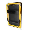 Platform Truck Hand Truck Large Size Foldable Dolly Cart For Moving Easy Storage And 360 Degree Swivel Wheels 660Lbs Weight Capacity Yellow Steel