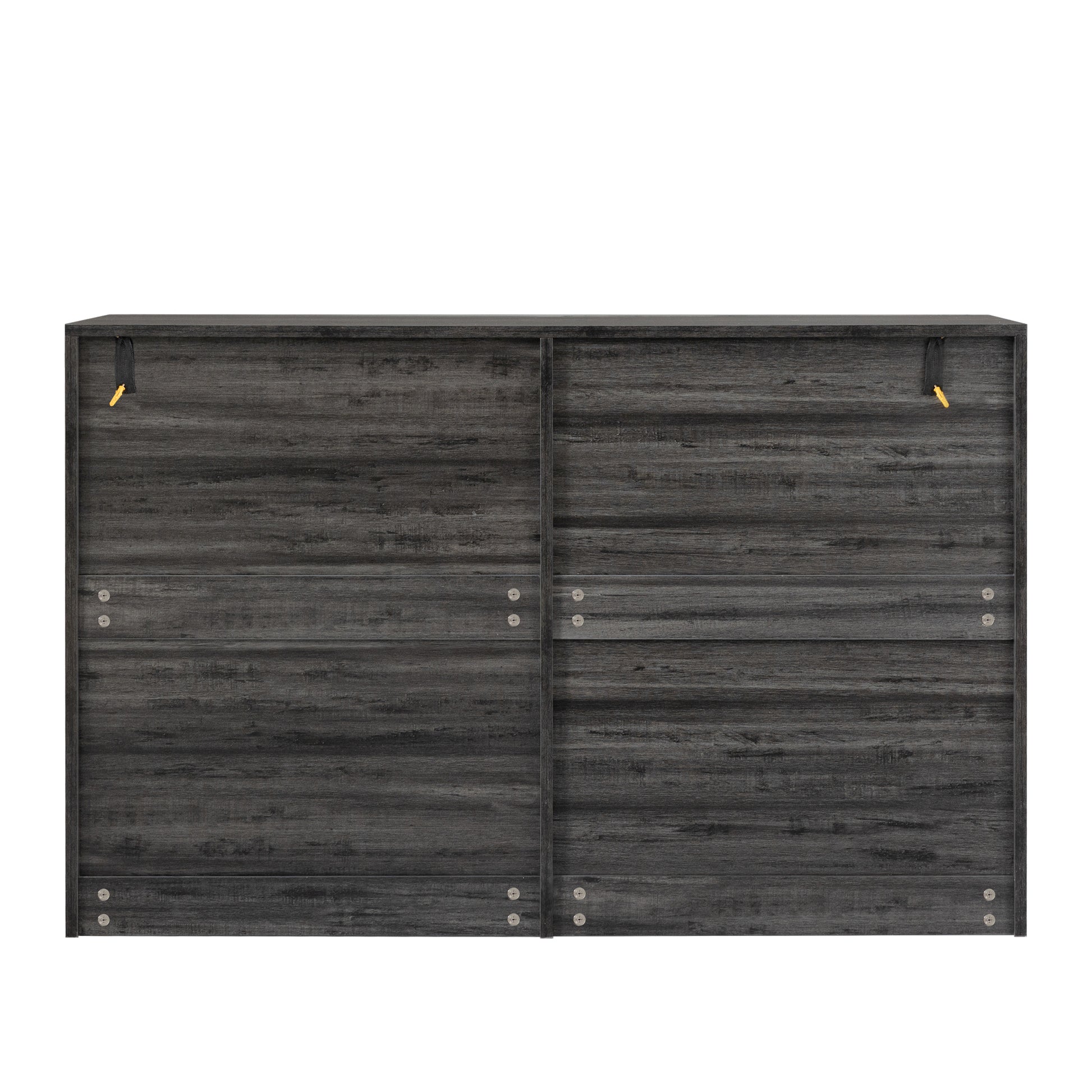 Drawer Dresser Cabinet,Sideboard,Bar Cabinet,Buffet Server Console,Table Storge Cabinets,Flat Out The Corners Of The Drawers,Six Drawers,For Dining Room,Living Room,Bedroom,Kitchen Hallway,Dark Gray