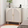 2 Door Cabinet, Suitable For Bedroom, Living Room, Study Natural Mdf