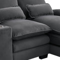 8004Aae Package Gray Fabric 1 Seat