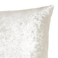 20 X 20 Shimmering Polyester Accent Pillow, Set Of 4, Cream Cream Fabric
