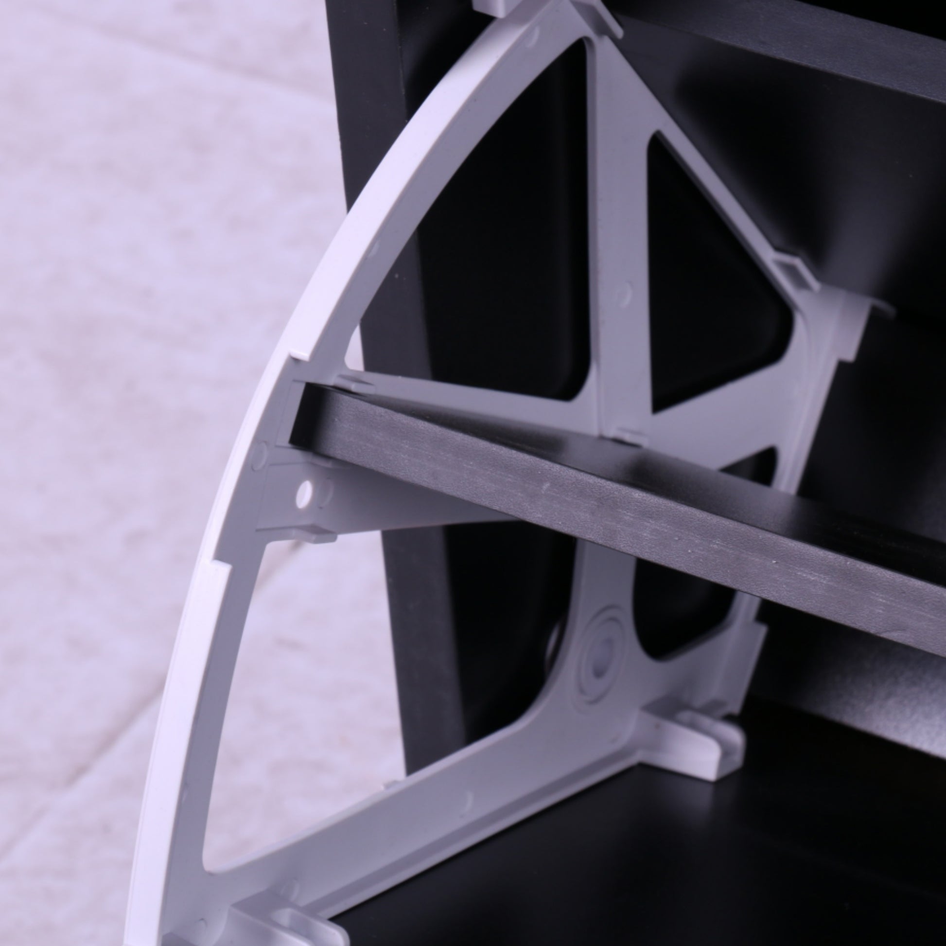 Three In One Combination Model Gate Cabinet With Shoe Cabinet Hang Shelf Mirror,Black Standard 1 2 Drawers Matte Black Primary Living Space Drawers Included Modern Melamine