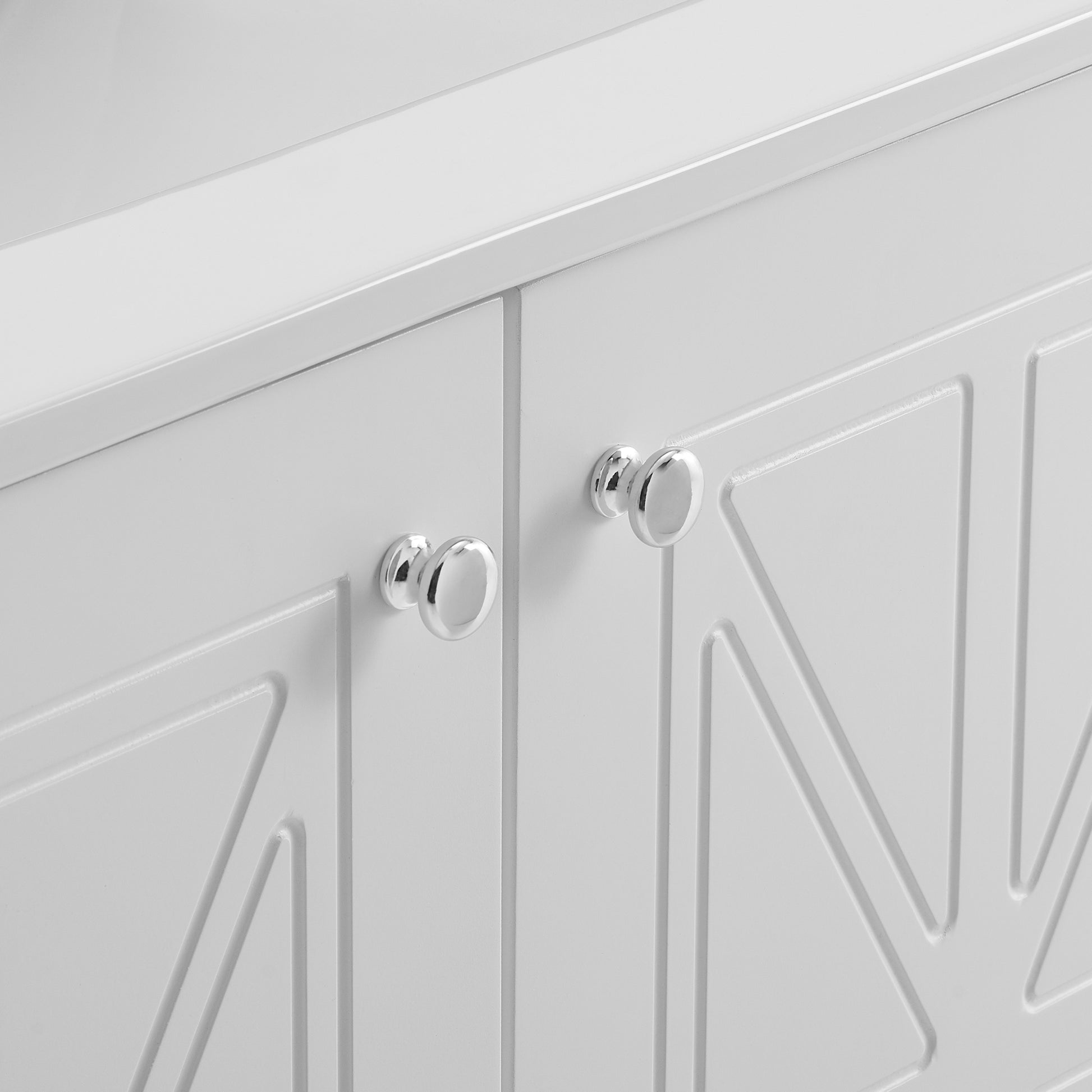 Bathroom Vanity White Solid Wood Mdf