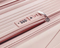 Luggage Sets 3 Piece 20 24 28 , Expandable Carry On Luggage With Tsa Lock Airline Approved, 100% Pc Hard Shell And Lightweight Suitcase With Front Pocket And Spinner Wheels Pink Pc