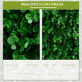 Outsunny Grass Wall Panels, 20