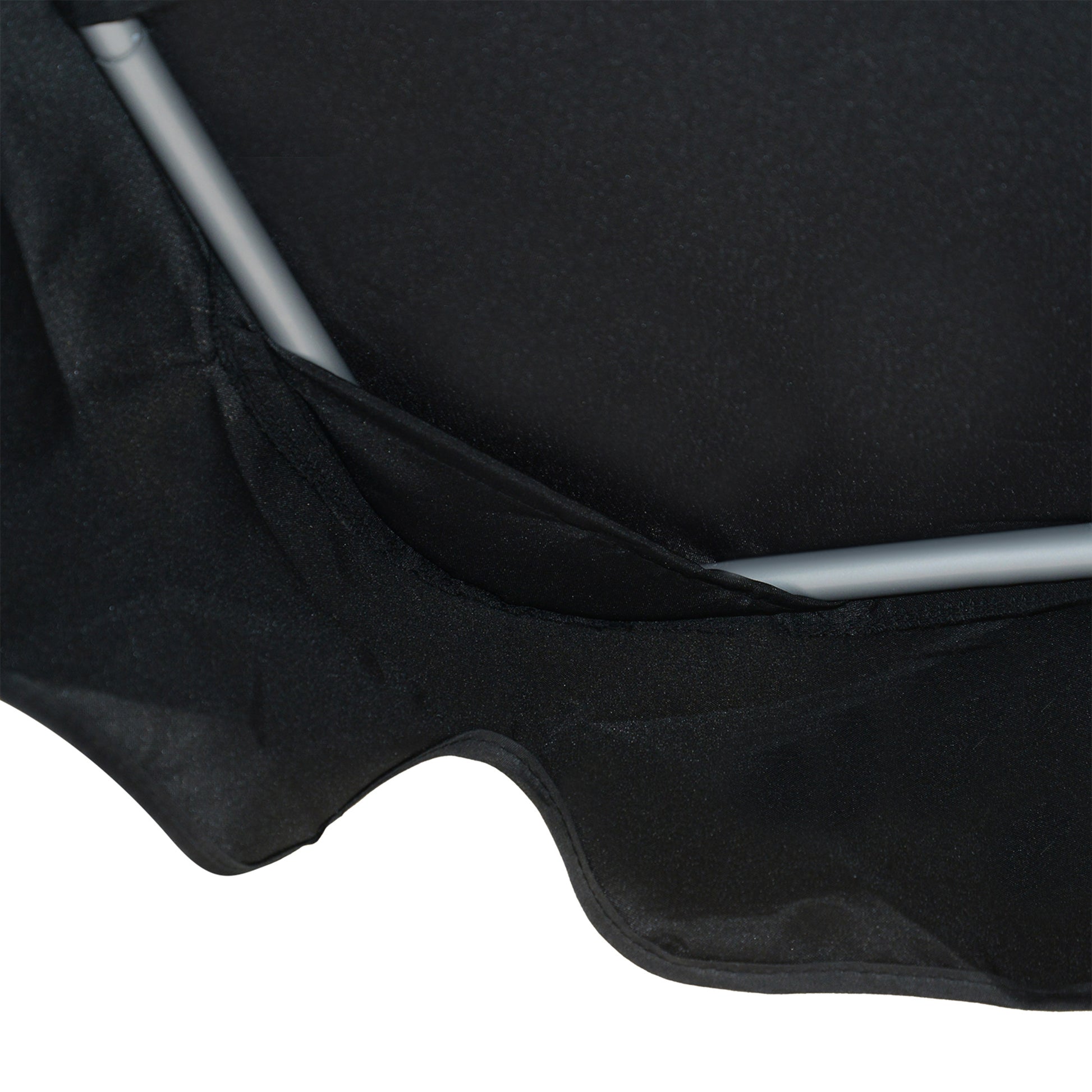 Outsunny 3 Seat Patio Swing Chair, Outdoor Canopy Swing With Stand, Adjustable Shade, Steel Frame For Adults, Garden, Poolside, Black Black Steel