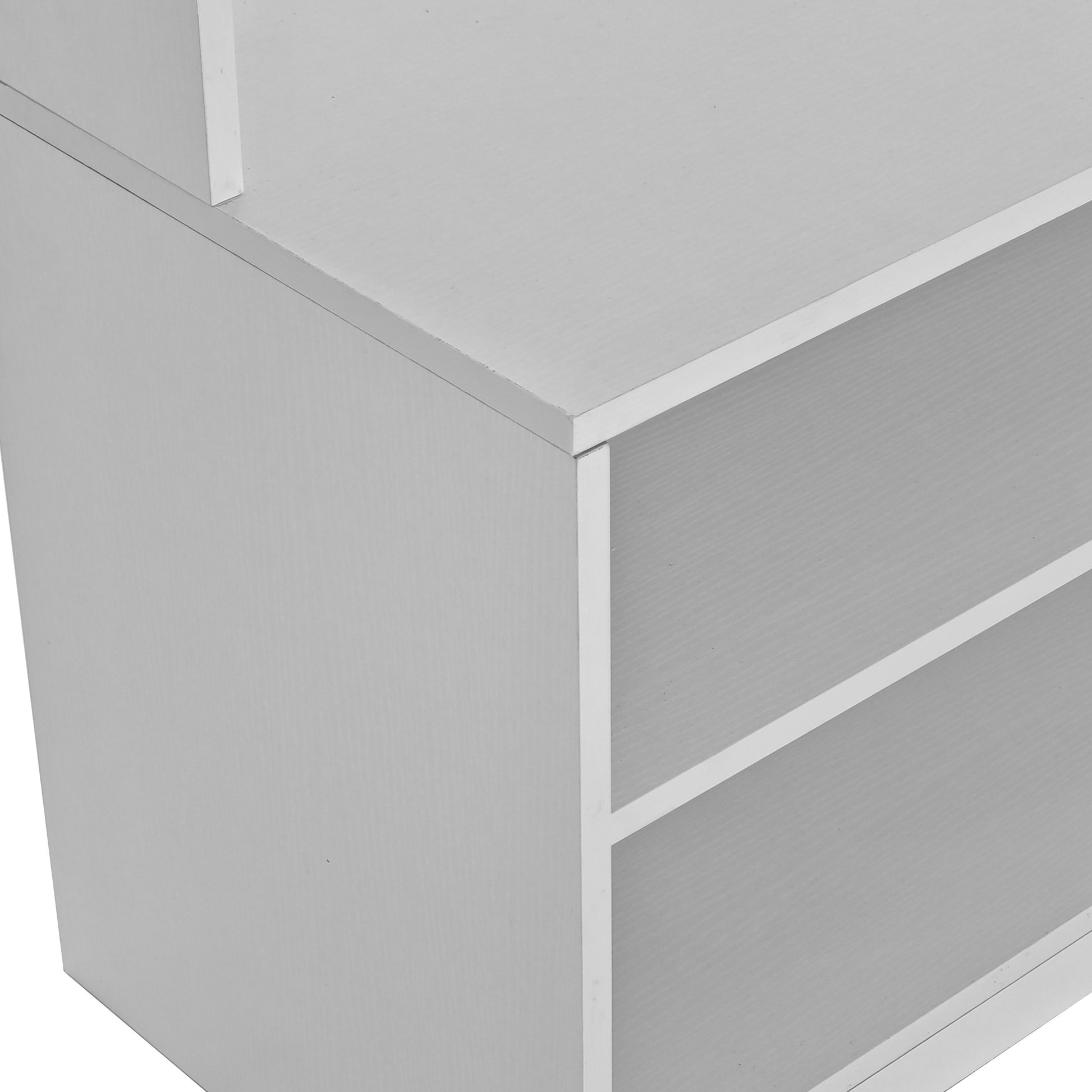 Hall Tree With Shoe Bench, Coat Rack ,Shoe Storage ,Storage Shelves And Pegboard, For Hallways, Halls And Bedrooms, White White Mdf Metal