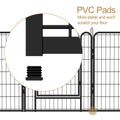 16 Panels Heavy Duty Metal Playpen With Door,39.37