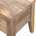 Solid Wood Lid Up Storage Bench Oak Solid Wood