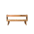 Oak Ish Nordic Storage Bench Oak Solid Wood