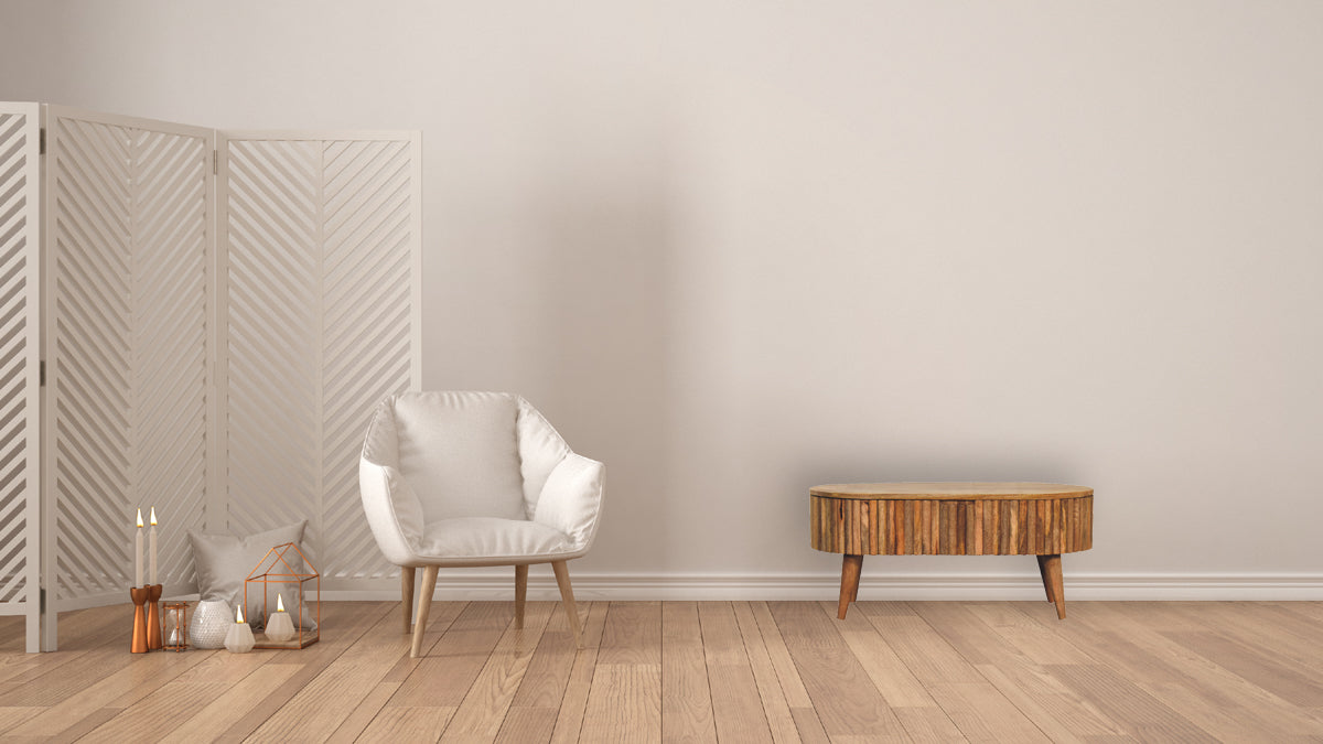 Mokka Coffee Table Oak Solid Wood