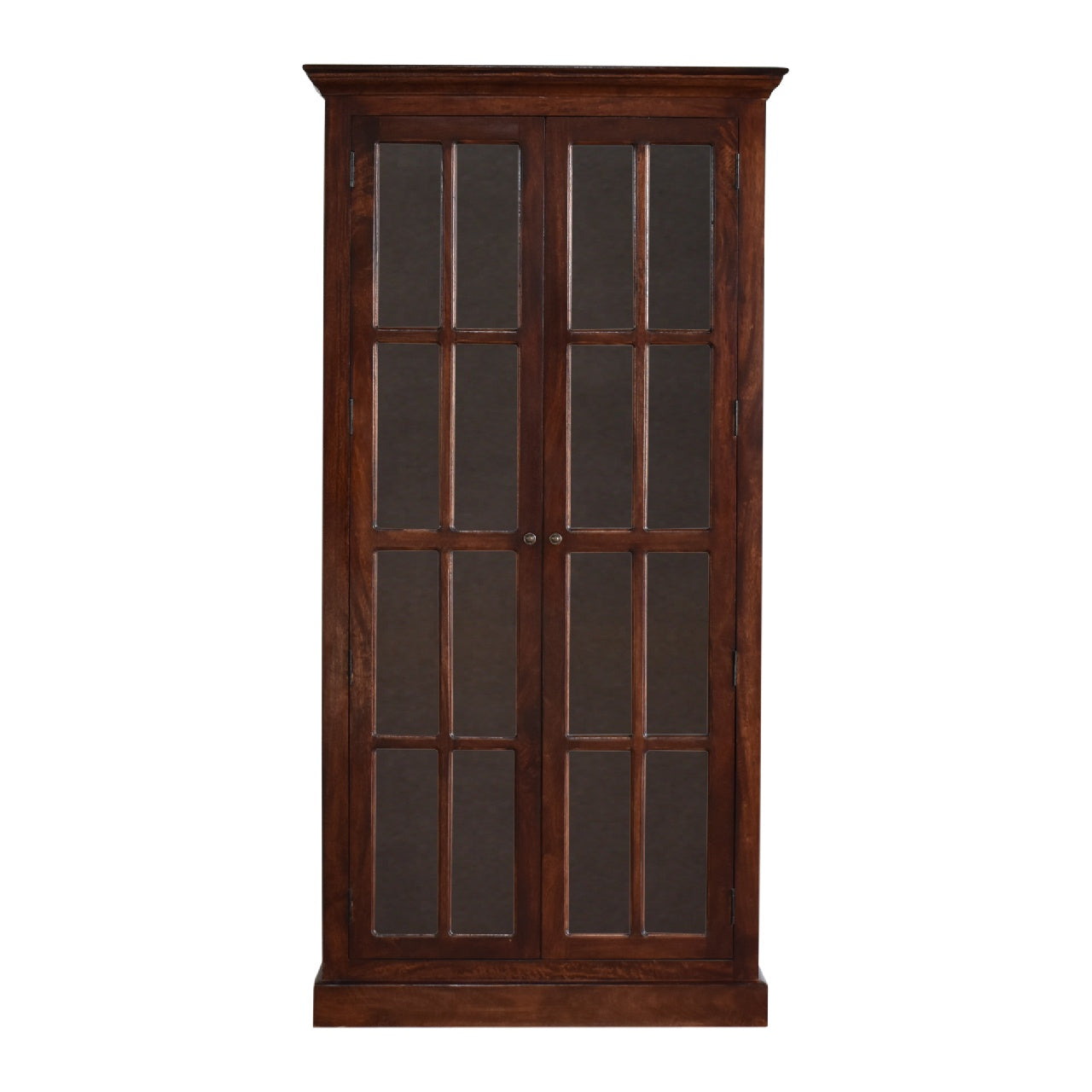 Tall Cherry Glazed Cabinet Cherry Solid Wood