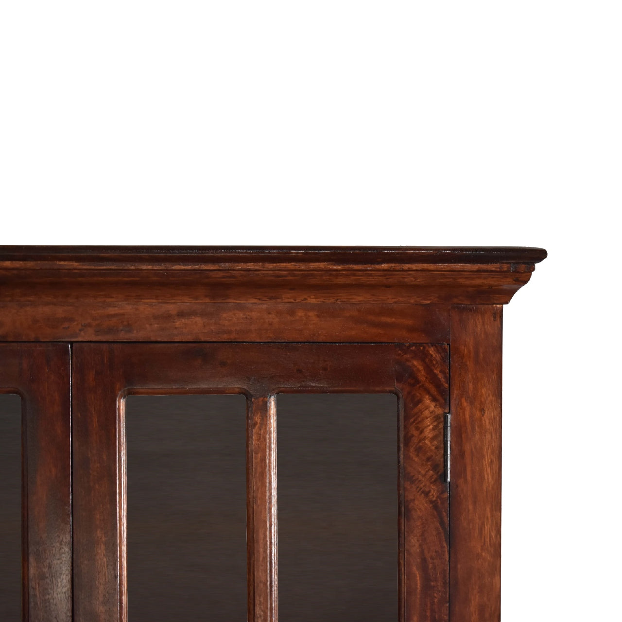 Tall Cherry Glazed Cabinet Cherry Solid Wood