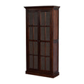 Tall Cherry Glazed Cabinet Cherry Solid Wood