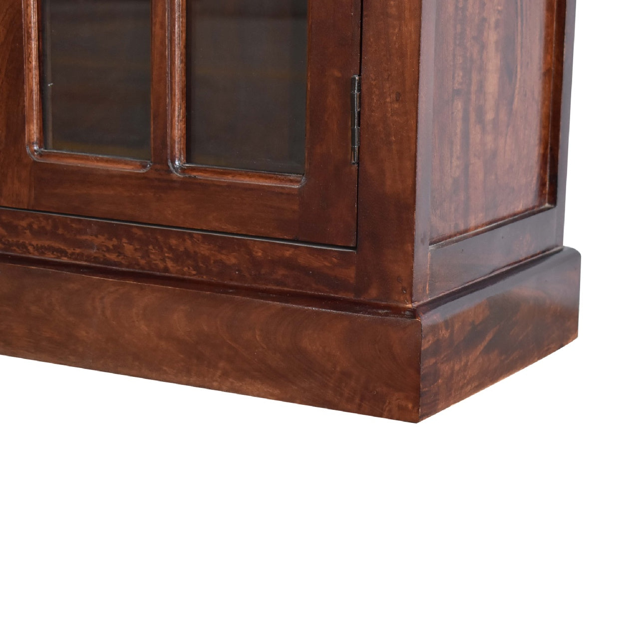 Tall Cherry Glazed Cabinet Cherry Solid Wood