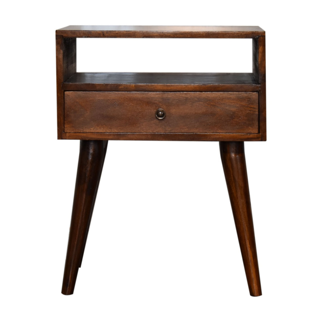 Modern Chestnut Solid Wood Bedside Chestnut Solid Wood