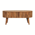 Mokka Coffee Table Oak Solid Wood